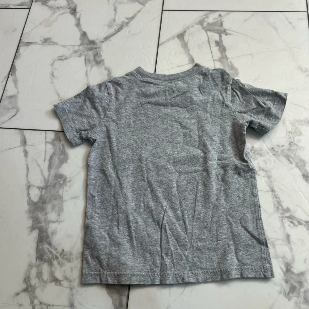 Carter's Gray Tee with 'Small Fry' Graphic